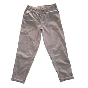 VUORI Womens Ripstop DuraTerra Pants Size Small Oatmeal Beige Pockets